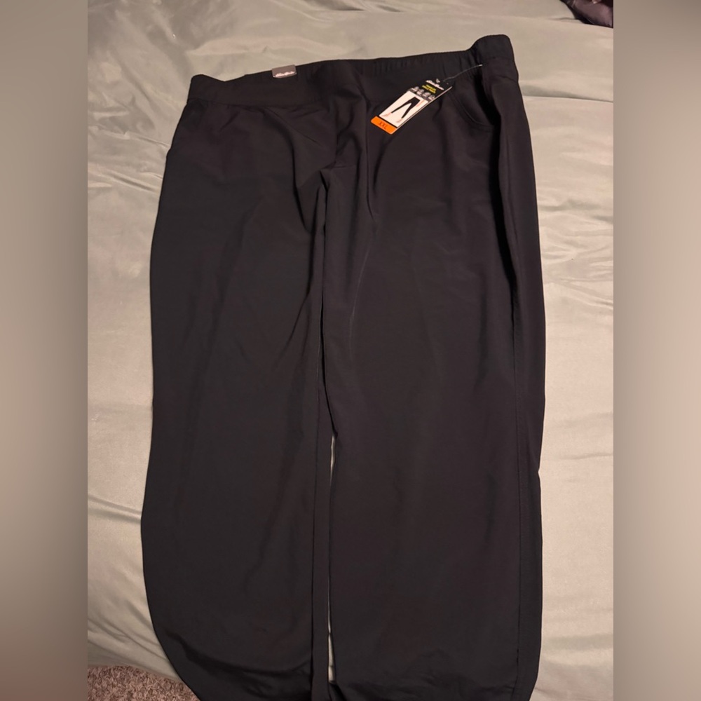 Eddie Bauer Women's Black Track Pants